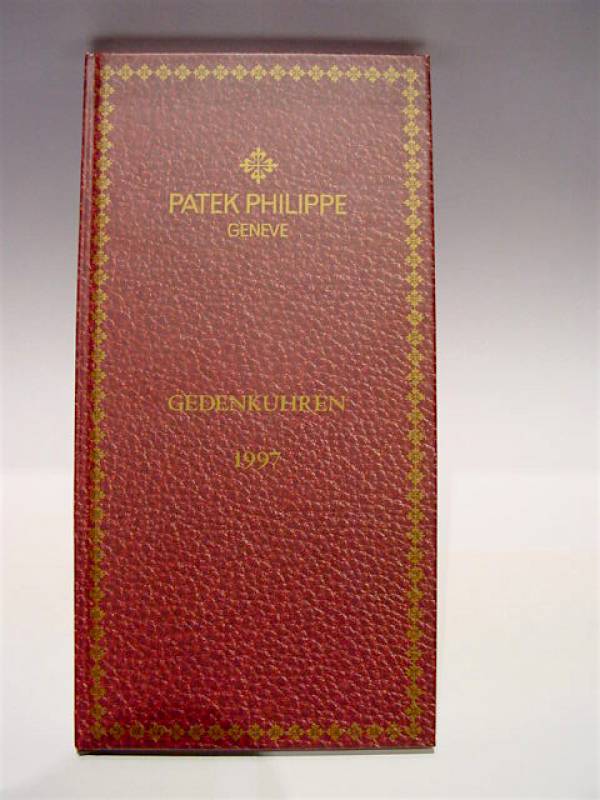 Patek Philippe Gedenkuhren von 1997 Pagoda Minuten / Repetition Offizier